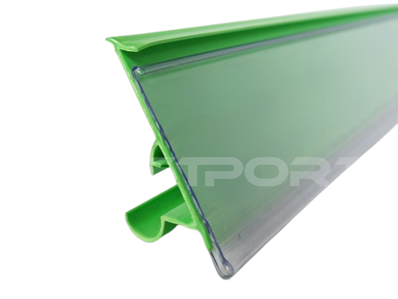 510 Porta etiquetas / Perfil para Gôndola - Vendido por metro