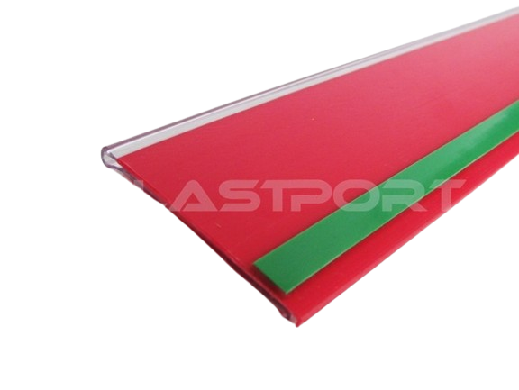 513 Porta etiquetas / Perfil para Gôndola - Vendido por metro