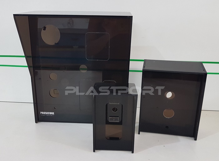 Caixa em Acrílico para Proteção de Equipamentos de Portaria | Produzido sob medida