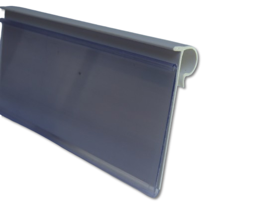 534 Porta etiquetas / Perfil para Gôndola - Vendido por metro