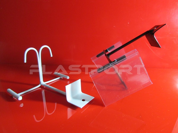 521 Porta etiqueta Gancheira (Peg Board) Vendido por Unidade / Gancho Anzol 