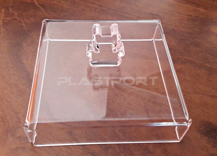 Tampa c/ Puxador Personalizado em Acrílico