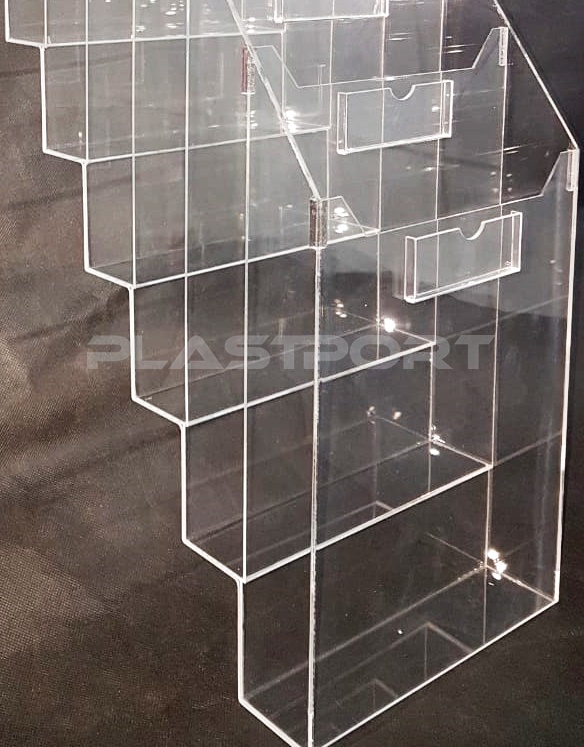 Porta Folha em Acrílico com Bolso para Legenda - PlastPort